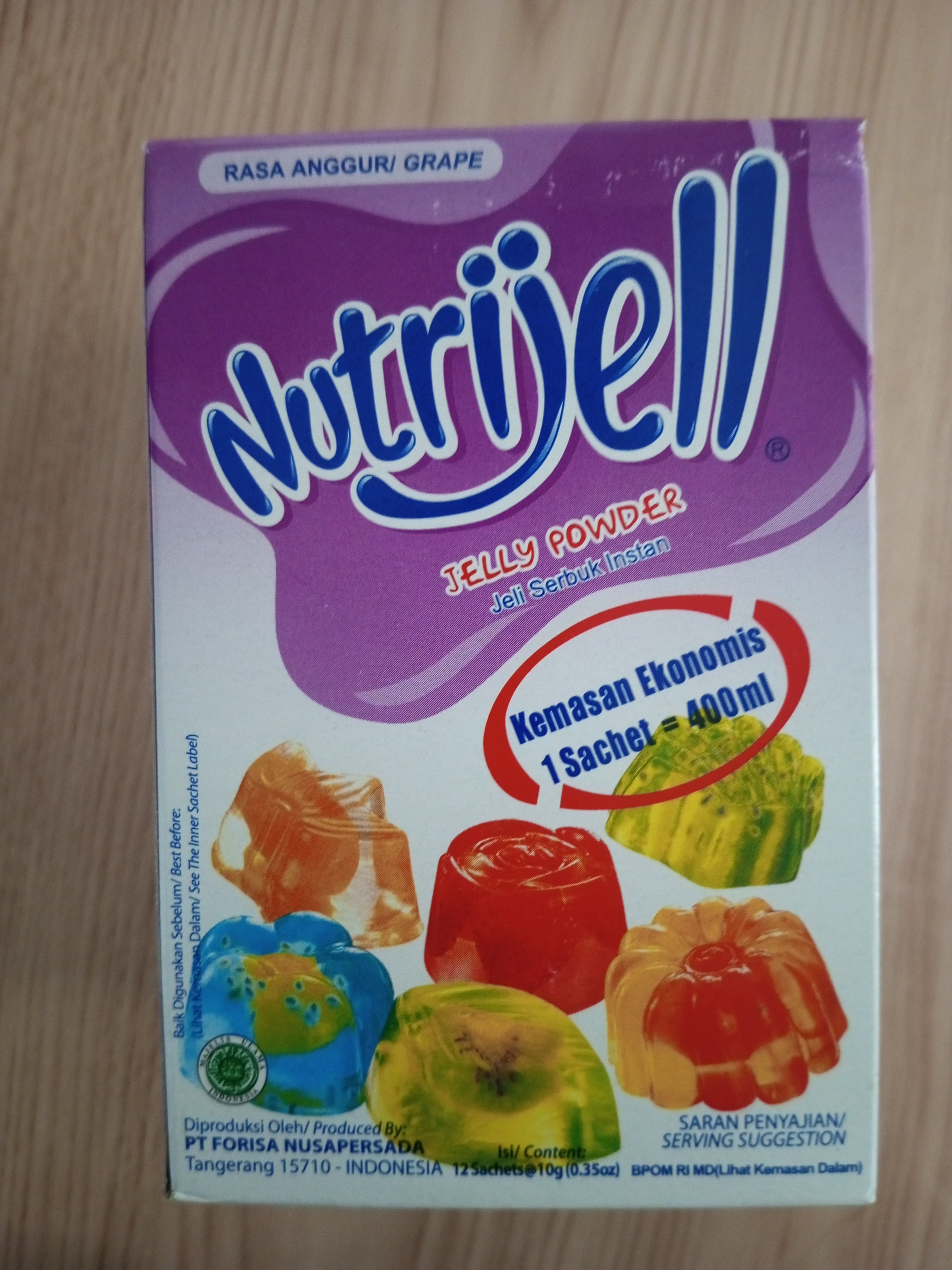 Nutrijel Anggur 1 pak