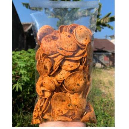 Basreng Koin Pedas 300g