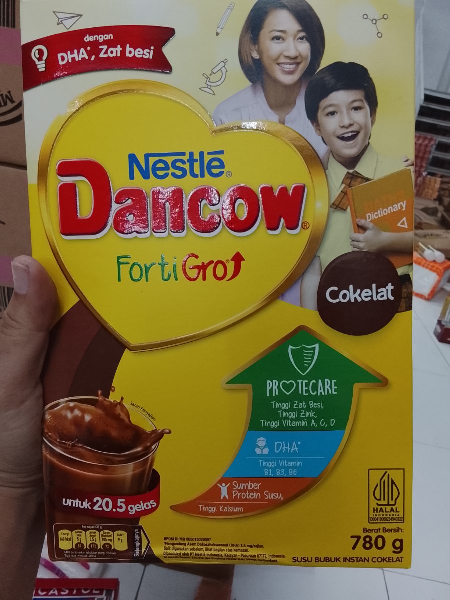 Dancow fortigro coklat 750-800g
