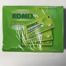 Komix jeruk nipis 1 box