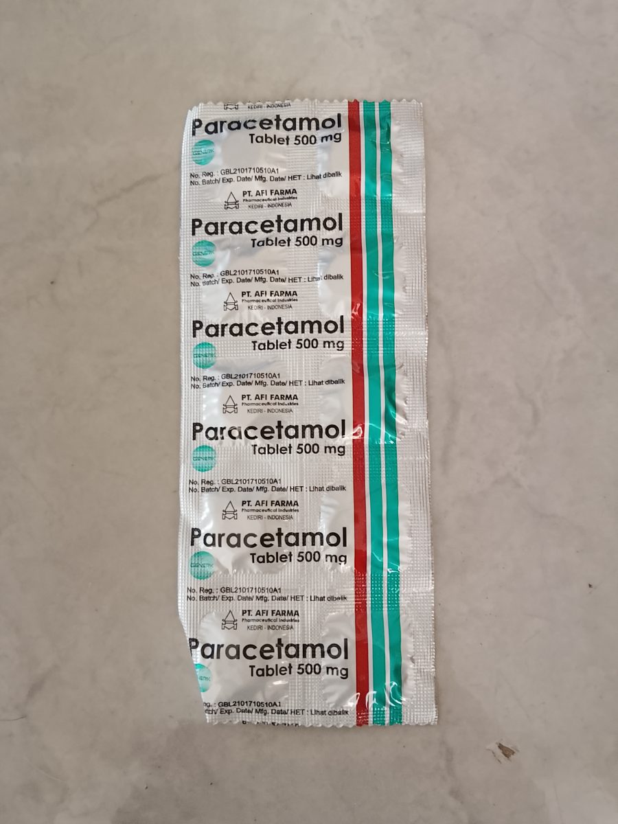 Paracetamol 1strip *10