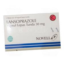 lansoprazol obat lambung 30mg 1trep isi 10