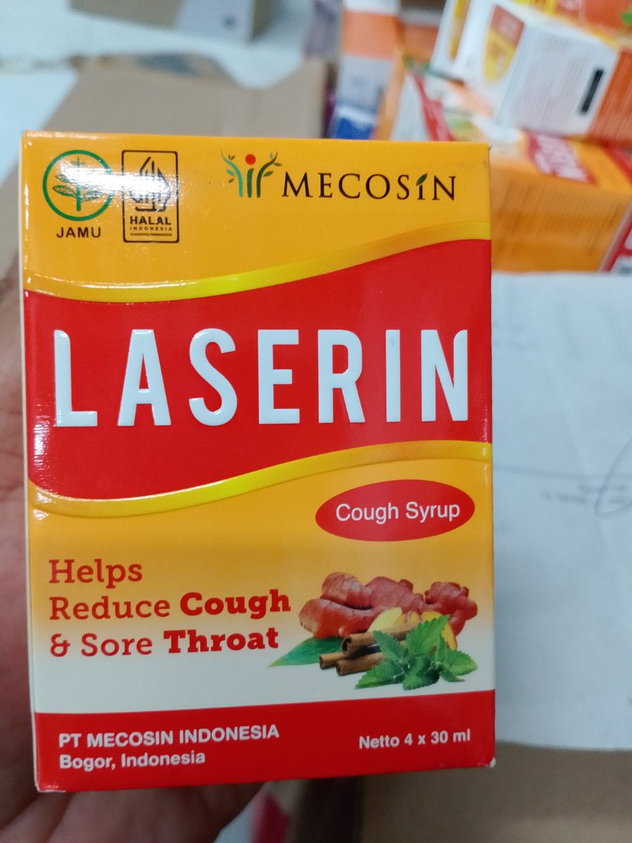 laserin cough syrup  4*30ml