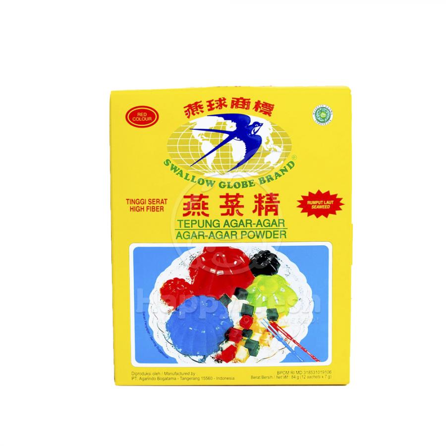 agar-agar warna merah 1 pcs