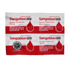 Sangobion 1 strip 4 capsul