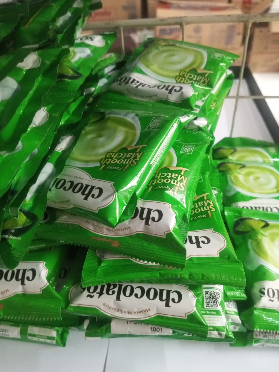Chocolatos drink matcha 1renteng*10