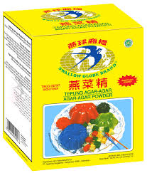 agar agar tanpa warna  1 box
