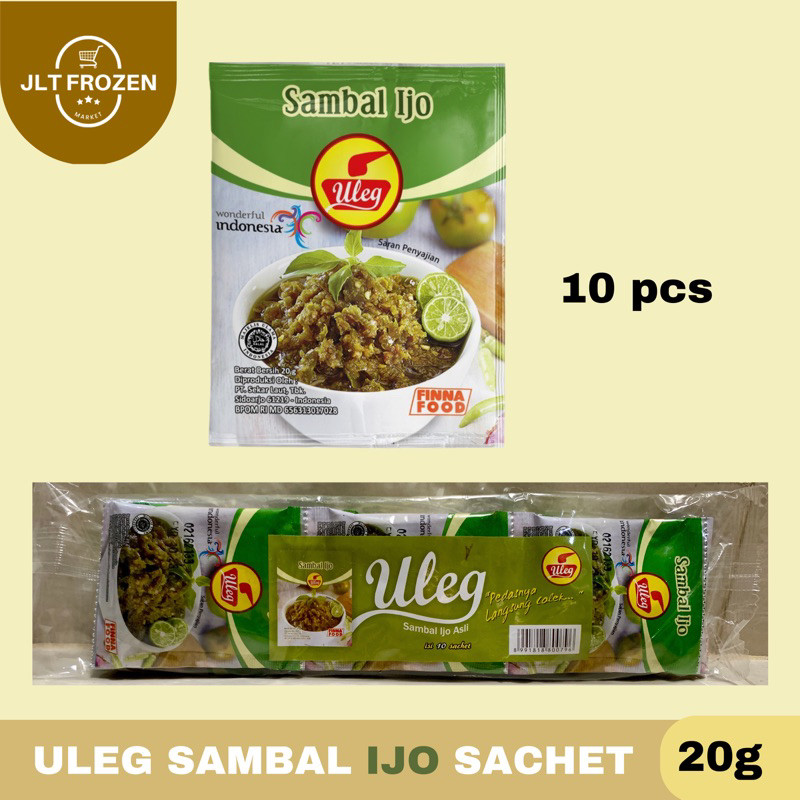 Sambal Ijo 1 Renteng Isi 10