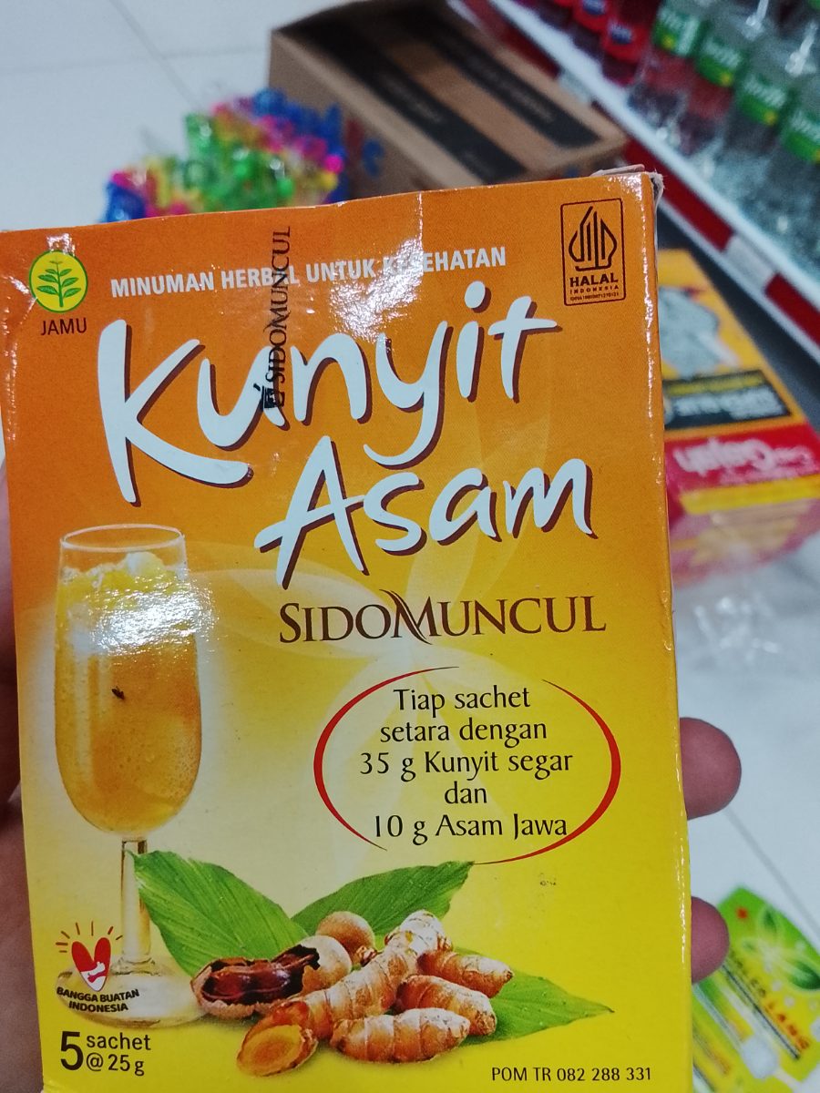 Sido Muncul Kunyit Asam 5x25g