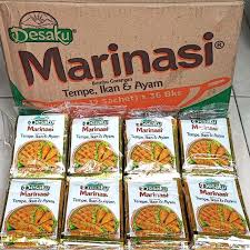 Marinasi ayam,ikan,tempe 1 renteng