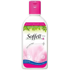 Soffell Anti-Nyamuk Lotion Bunga Geranium 80g