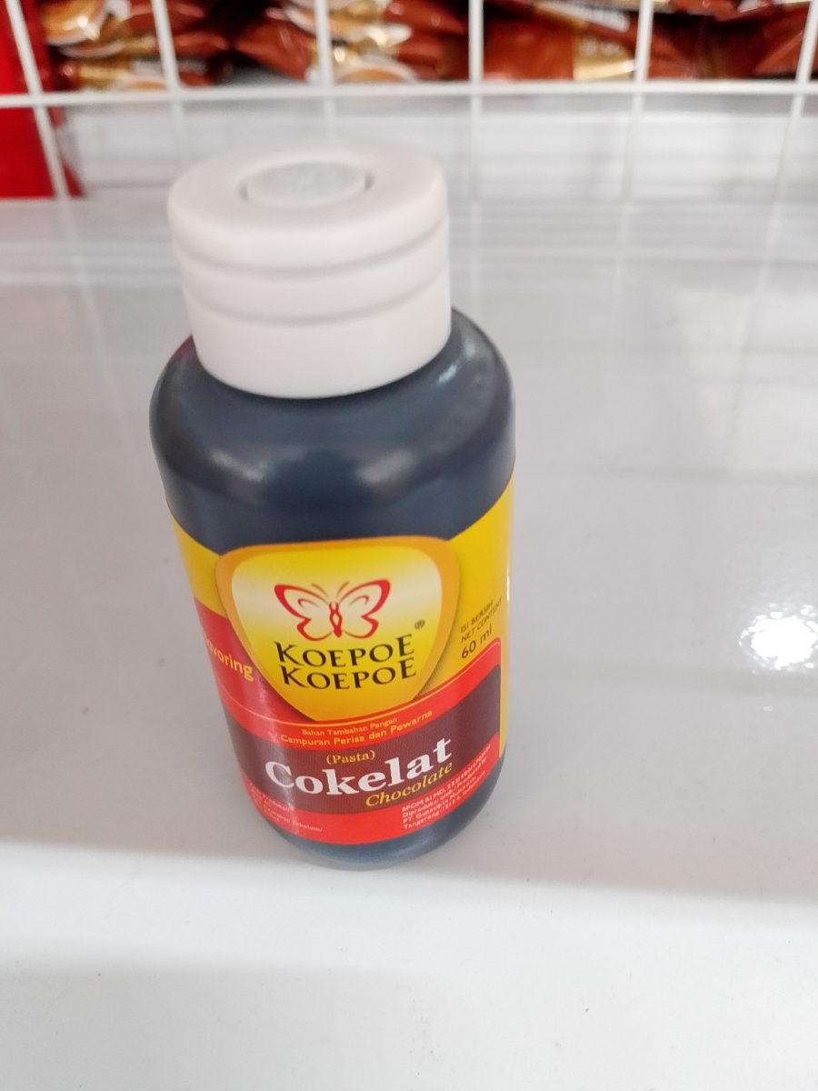 Koepoe Koepoe Perisa Pasta dan Pewarna coklat 60ml